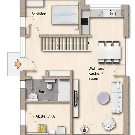 Heide Hus Mit Sauna * Loddin